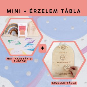   Érzelem tábla & MINI kártyák + e-book csomagkedvezménnyel