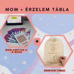   Érzelem Tábla & MOM kártya és e-book csomagkedvezménnyel