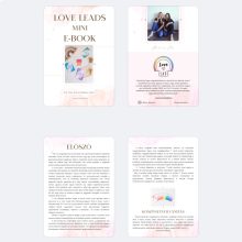 Love Leads MINI kártyák és e-book csomag
