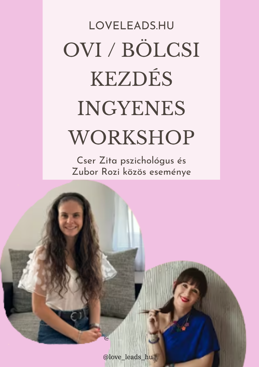 Óvoda / bölcsőde beszoktatás előtt állsz? Egy korábbi workshopunk neked szól